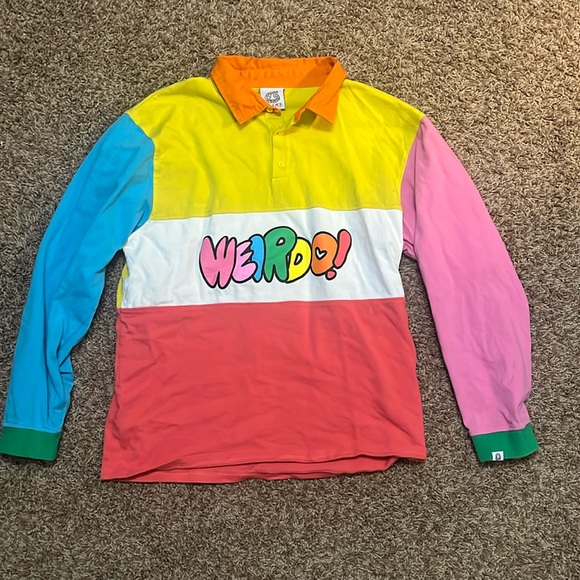 Salem7 Weirdo Rugby Shirt Size L - Picture 1 of 4